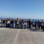 Ein Gruppenfoto der Schülerinnen und Schüler auf Noirmoutier.